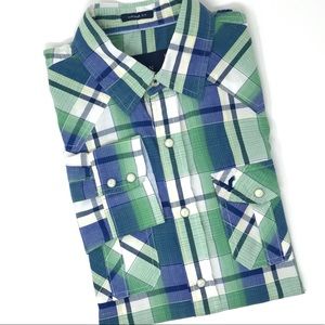 AE Outfitters Vintage Fit Snap Button Shirt *Sm*